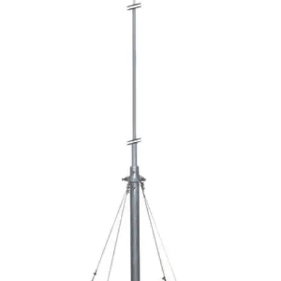 Kit de mât capteur Flury FL 89 Al L=5000mm, 4 parties, autonome 