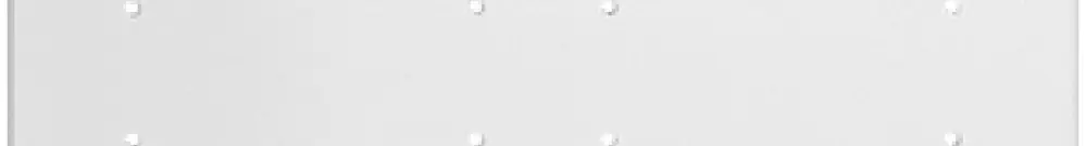 Plaque de montage ENC 2×2 Feller NEVO, pour combinaison, avec 4×NUP, blanc 