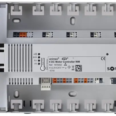 Attuatore di persiana AP Somfy animeo KNX 4 DC MotorController WM 24V 