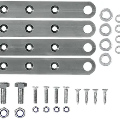 Kit di piastrine di fissaggio per distributore tipo 809/810/818/845/858/GBox 