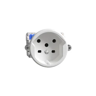 Presa FH T15 bianco, con morsetti innest. 