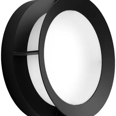 Applique LED Philips myGarden Actea, 12W 3000K 1200lm IP44, noir 