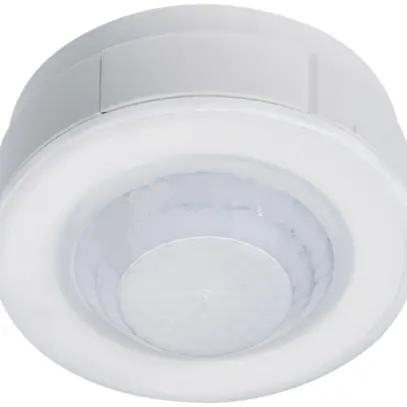 Détecteur de mouvement AP Hager 360° pass.zéro fermeture 230V mont.plafond blanc 