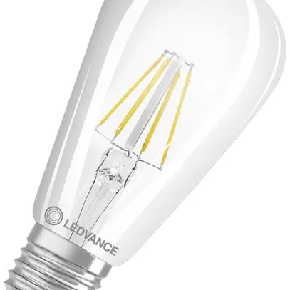 Lampada LED LEDVANCE CLAS EDISON E27 4W 470lm 2700K Ø64×143mm chiaro 