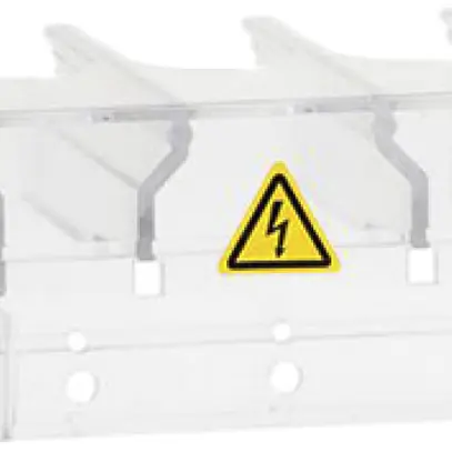 Coprimorsetti ABB OTS125T3, für OT100-125F3/FT3, 3 poli, trasparente 