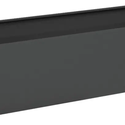 Socle Hager univers 200×800×275mm pour armoire FR noir RAL 9005 