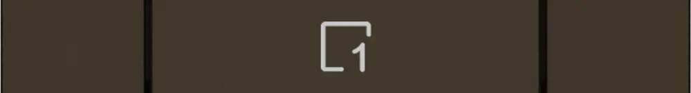 Pulsante scene EDIZIO.liv Wiser SNAPFIX® 1 scena 1 tasto WLAN ma 