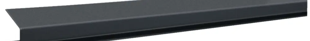 Zoccolo laterale Hager per BKIS 12.5mm nero 
