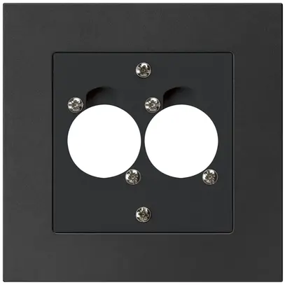 Kit di montaggio INC per 2 XLR kallysto.pro nero 