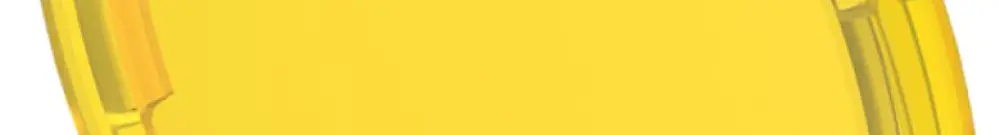 Capot à poussoir EAO 45, jaune 