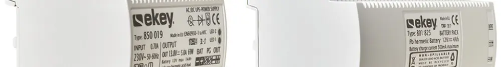 Alimentazione AMD Hager ekey USV 230/12VDC/4Ah 