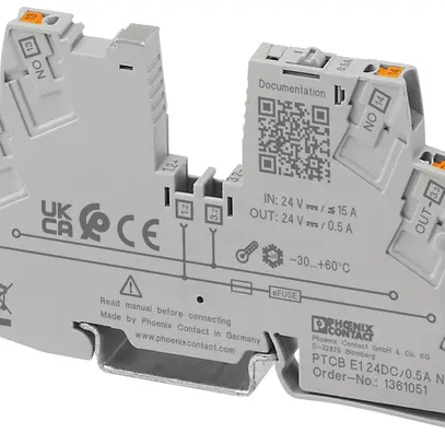 Disjoncteur d'appareil PX PTCB E1 24DC/0.5A NO 