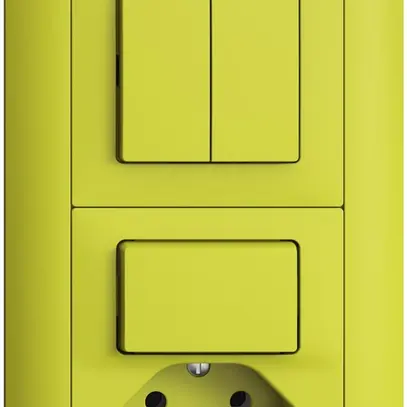 UP-Kombination EDIZIOdue 1/1P+3/T13 lemon 