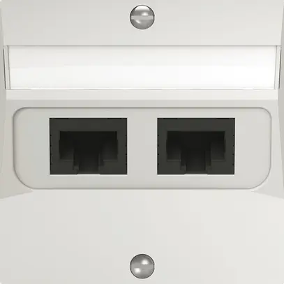 Boîte de raccordement ENC SIDUS 2×RJ45 blanc 