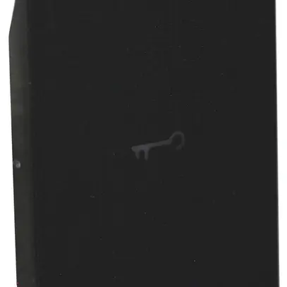 Coperchio tasto Living Now per pulsanti MyHOME 2 moduli con simbolo chiave nero 