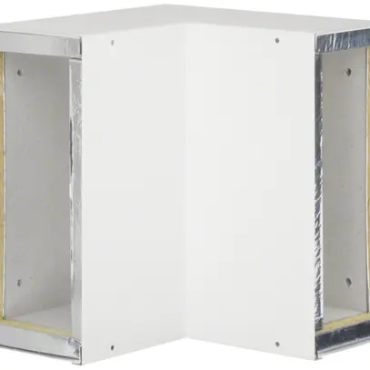 Angolo interno tehalit FWK 3E E30 100×260mm, bianco traffico 
