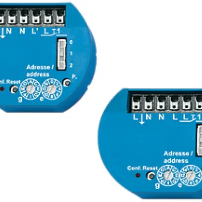 Kit d.démarrage Eltako Powerline N°1 émetteur INC PL-SM1L+actionn. INC PL-SAM1L 