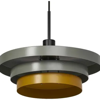 Pendelleuchte LEDVANCE Decor Layers E27 1×15W Ø400mm grün 