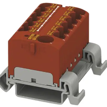Verteilerblock PX PTFIX 10/12X4-NS35A RD 