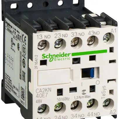 Contattore ausil. Schneider Electric CA2-KN40 E7 4Ch 