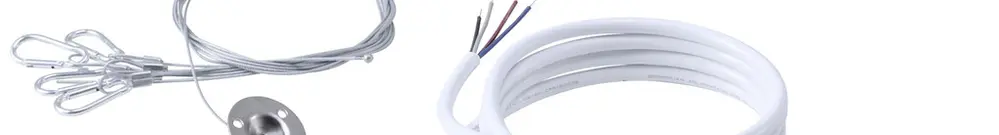 Kit di sospensione a corda Philips RC159Z SME-4 acciaio 1800mm bianco 