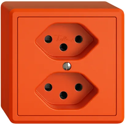 Prise AP EDIZIO.liv SNAPFIX® 2×T13 ora 