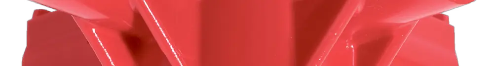 Tampon pour lampe MT Crallo-Star Ø60×85mm, s.bague de montage, 4×M20/M25 rouge 