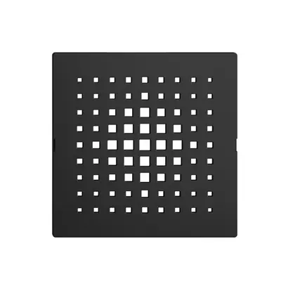 Kit frontal EDIZIOdue noir 60×60mm pour carillon 3070 