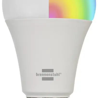 Lampe LED Brennenstuhl Connect E27 8.7W 860lm 3000…6500K Ø57×115mm opalin 360° 