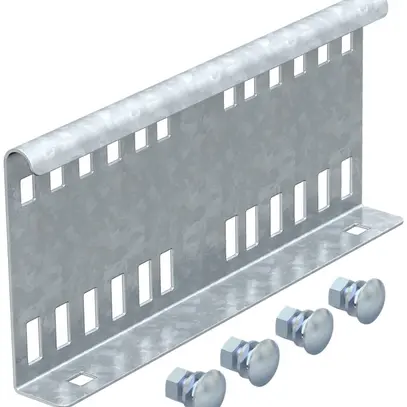 Raccordo longitudinale Bettermann 114×250mm zincato a caldo a immersione 