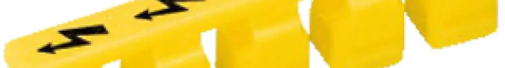 Couverture protectrice TopJob pour 5×2.5mm² jaune 