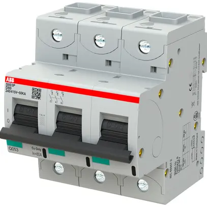 Disgiuntore ABB S803P-D80 3P 400V D-80A 50kA 4.5UM 