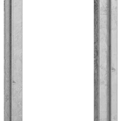 Support de module LINEA 5000 3 modules 128×354mm zinc 