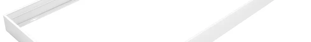 Anbaurahmen Sylvania Aluminium 1200×600×70mm weiss 