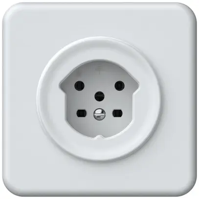 Presa INC origin 1×tipo 15 10A 230V 92×92mm bianco 