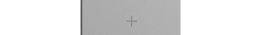 UP-Taste 1/2 Edue Wiser Symbol + (Plus) silver 