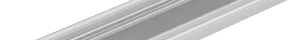 Profilé en U LDV FLAT PF04/U/17×7/12/1, largeur utile 12mm, 1m, Al 