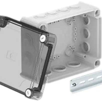 Boîte de dérivation Bettermann 190×150×94mm avec couvercle transparent 