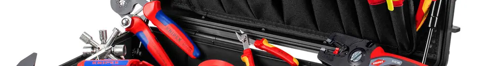 Valigia per utensili KNIPEX "Robust26" Elektro 22 pezzi 