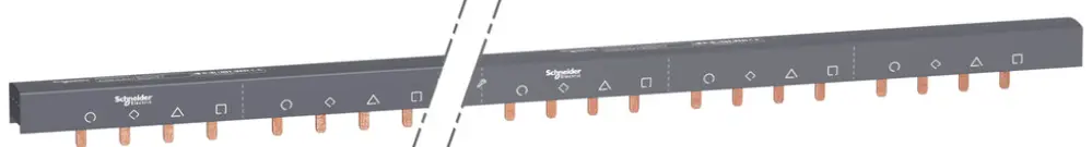 Barra collettrice Schneider Electric CA+1P 57 moduli 100A 