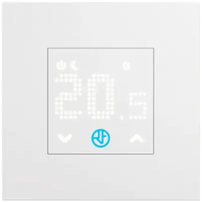 Termostato ambiente INC FINDER 1T.T1 230VAC/5A 0…38°C auto bianco 