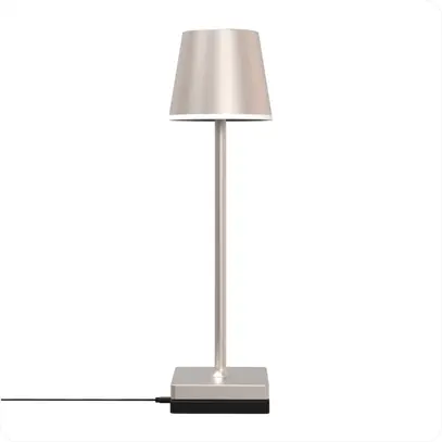 Lampe de table à accu X2 by xoxo, 3W, 3000K, champagne 