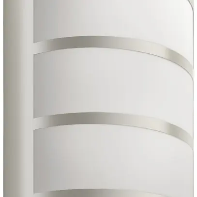 Applique LED Philips Python 3.8W 800lm 827 IP44 acier affiné 