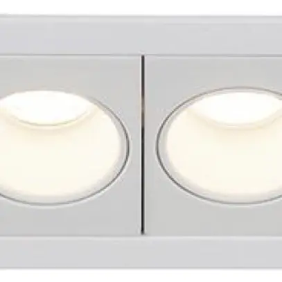 Plafonnier LED INC SLV MILANDOS 4, 8W 640lm 2700K 45° aluminium blanc 