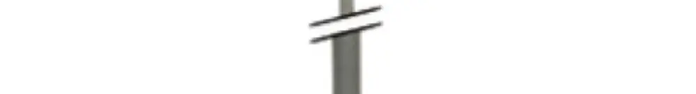 Fangmasten-Set Flury FL 88 Al L=5000mm, 3-teilig, freistehend 