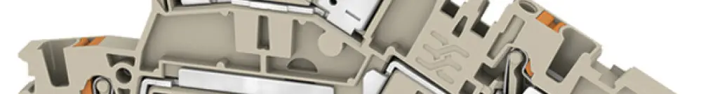 Installations-Reihenklemme Weidmüller AITB 2.5 BB L-L PUSH IN 2 Etagen 