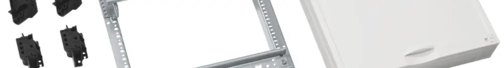 Kit Hager univers N 300×250mm pour bornes horizontal 