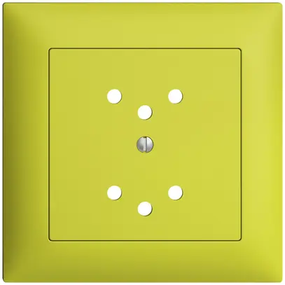 Frontset lemon 88×88mm 2×T12 EDIZIOdue 