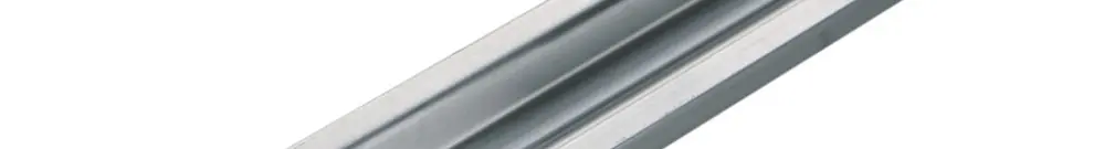 Barre profilée Woertz 15×5mm Al 2m 