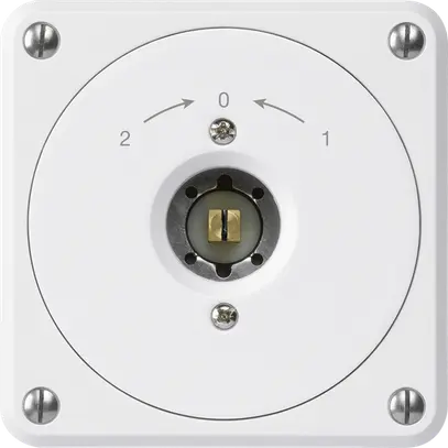 Contact pivotant à clé carrée ENC robusto blanc sans clapet inverseur combi 